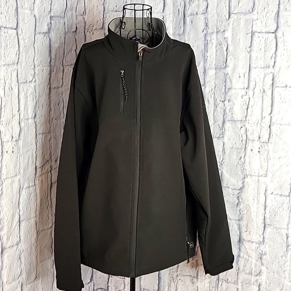 CHARLES RIVER Apparel Ultimate Soft Shell All Seasons Black Jacket XL